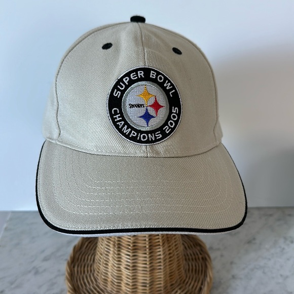 NFL Pittsburgh Steelers Super Bowl Champions 2005 hat OSFM - Picture 3 of 9